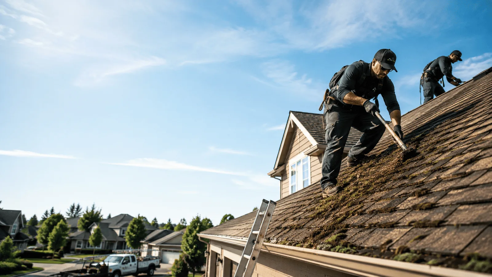 Roof Moss Removal in Odell, TX near me